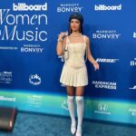 Kylie Cantrall Instagram - @billboard women in music!!!!!!!!!! feeling SO inspired by the insanely talented women i got to watch perform & accept their flowers the other night. I LOVE BEING A GIRL💕💕💕 styled by @pariyaluv glam @domdella @castillo_13