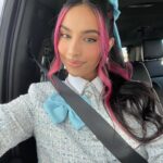 Kylie Cantrall Instagram - business barb🤓🎀 styled @pariyaluv glam @domdella @laurarugetti