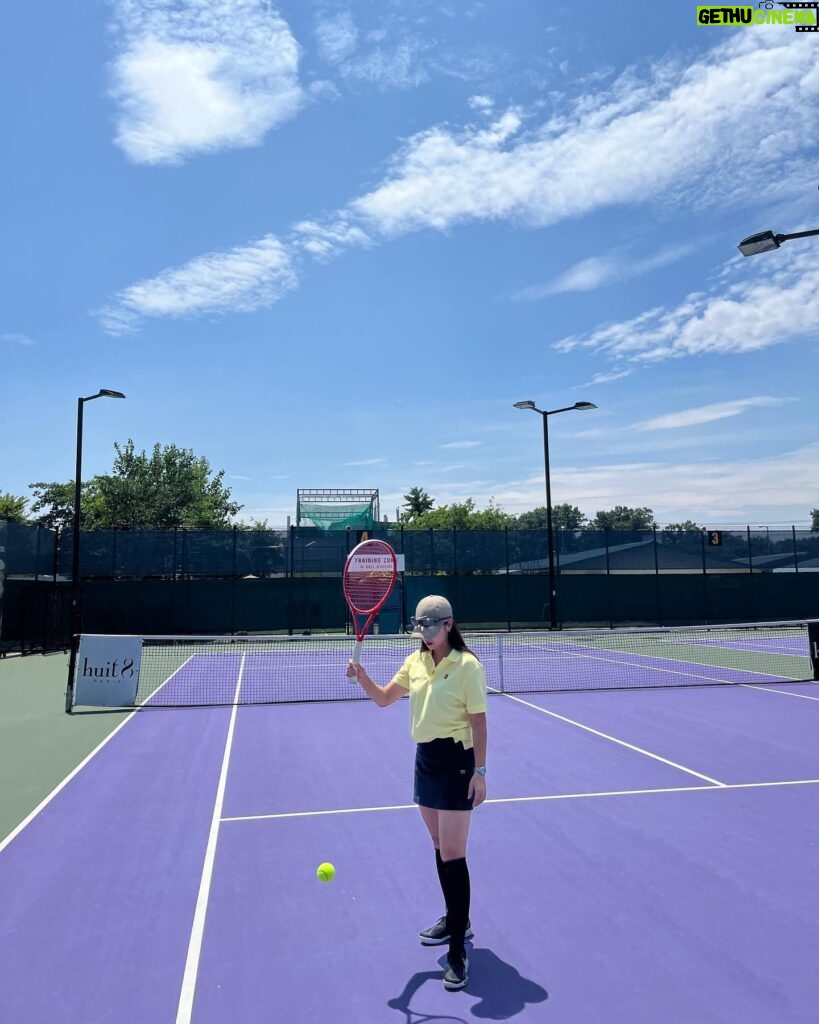 Kyung Soo-jin Instagram - 👾🎾 #보라보라코트