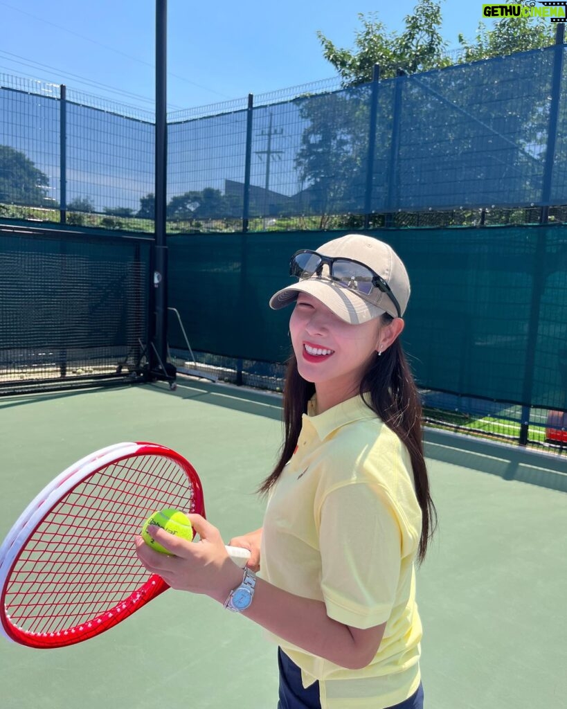 Kyung Soo-jin Instagram - 👾🎾 #보라보라코트