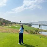 Kyung Soo-jin Instagram - 골프 왜 이렇게 재밌는 거죠?🫢⛳️