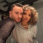 Léa Haddad Instagram - Attention je rentre le ventre 😉. Makeup @lucasdioslo bijoux @hypsoparis ❤️