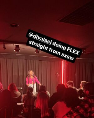 Laci Mosley Instagram - This has been an insane week. I was in the ER before I flew to my home state of Texas to boogie with my podcast/stand up/ comedy buddies and go to a short that I was in that WON by one of my dearest friends Zeke. Then I flew back and did the Comedy Store and also I got food poisoning from @thelinehotel in Austin and had to switch hotels and I hate them now. Lmao what a few days I’m tired but grateful! 

S/o to my stylist @realtreyhoward 
Big Texas hair from @ninajhair 
Hair on the day from @thisisbabe 
Face magic from @grace_phillips