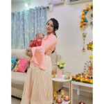 Lahari Arundhati Vishnuvazhala Instagram - 😍✨️ 2023 diwali celebration 😍✨️ Swipe for more picz 😍😍😍 My Dress: @sahasraadesigners
