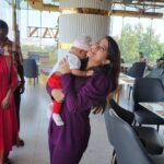 Lahari Arundhati Vishnuvazhala Instagram - Merry Christmas 🎅 🎄 ❤️ ♥️ guys Our little one's 1st Christmas 🎄 💕 Creating memories ✨️ 💖 🤩