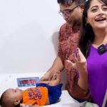 Lahari Arundhati Vishnuvazhala Instagram - చూసి తట్టుకోలేక పోయాను #baby #babyboy #babyshorts #babyvideos #babygirl #babyvaccination @dhiren_manikant