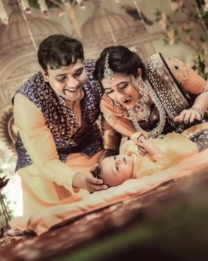 Lahari Arundhati Vishnuvazhala Instagram - 🥰😍🙂🤩
Lishan 😍
Pc: @allams_photography