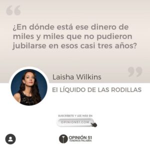 Laisha Wilkins Instagram - “El Líquido de las rodillas”. @opinion_51 🔥