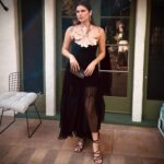 Lake Bell Instagram - Thanks @madisonguest for the fit 🫶🏼 Dress - @marialuciahohanofficial Jewelry - @levian_jewelry Bag - @lalalexa Shoes - @charleskeithofficial