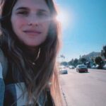 Lake Bell Instagram - Low sun, low light ✨
