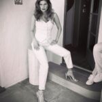 Lake Bell Instagram - Head to toe white leather @asbydf for the summer months? Yeah probably.