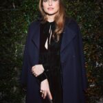 Lake Bell Instagram - All vintage everything 🖤 #sustainablefashion for @fashiontrustus awards @ysl @maisonvalentino @therow Glam by @lizlash @deanroybal