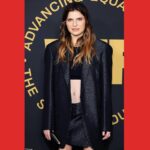 Lake Bell Instagram - Still buzzing from @womeninfilmla Oscar nominees celebration. Thank you @maxmara for loyally supporting WOMEN IN FILM. Glam by @sameetatu Styling by…. Honestly, my pal @sophiabush did it. 🤓