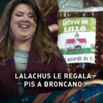 Lala Chus Instagram - Igual no es el mejor regalo que le han hecho a Broncano, pero sí es el que se merece. @lalachus3