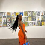 Lanisha Cole Instagram - Life these days consists of art events, giving love and being loved on, juicing and intermittent fasting, drinking my water, minding my business, and protecting my peace. . I’ve officially lost all of my baby weight so I’m back in my pre-pregnancy clothes 🤌🏾 I feel amazing ✨😁 . . #juicingforhealth #intermittentfasting #fastingforweightloss #coleandkuba