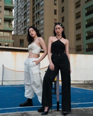 Lanlalin Tejasa Weckx Instagram - แฝดทางนิสัย 😈
Team @blueee_s @kkoi.napakongpet @nopnoppo