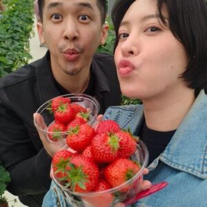 Lanlalin Tejasa Weckx Instagram - ฝนตกก็ไม่หวั่น 🍓