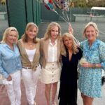 Lara Spencer Instagram - A cozy fire, homemade pizzas, and new friends and old; plus a nonstop 3 setter to work up our appetites (that drop shot lob combo was cruel!) ❤️🎾. HBD Nan!!!!!