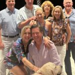Lara Spencer Instagram - A cozy fire, homemade pizzas, and new friends and old; plus a nonstop 3 setter to work up our appetites (that drop shot lob combo was cruel!) ❤️🎾. HBD Nan!!!!!