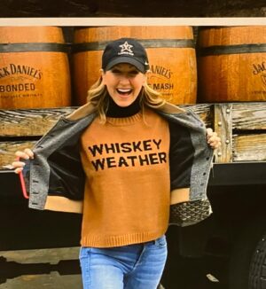 Lara Spencer Instagram - 10 shots (pun intended) of our Mother Son tour of Jack Daniel's Distillery.  A fabulous history lesson and look at how this iconic American brand takes such pride in their product.  Did you know every drop of Jack around the world is made right here in Lynchburg, TN?  Handcrafted right down to the labels-- applied by HAND (see the video attached--I kept thinking of Lucy and the chocolates!). What a highlight to do a tasting with the Master Distiller and true rockstar Chris Fletcher and go up to the top floor of a very special barrel house, watch him DRILL into a barrel of 4 year old Tennessee Whiskey, and  allow us to fill a bottle and taste.  Learned so much.  Laughed so much.  Hopefully our boys will smile and remember our day every time they see a bottle of Jack.  #oldnumber7 .