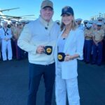 Lara Spencer Instagram - What an honor to be with the men and women aboard the USS Bataan for the Parade of Ships #fleetweek #usnavy