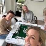 Lara Spencer Instagram - Is anyone else addicted? Now If I could just remember how to do the Charleston..... #mahjongg