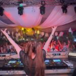 Larissa Rieß Instagram - Luft und Liebe Festival 🩷 . . . . . . #dj #producer #pregnantdj #pregnant #techno