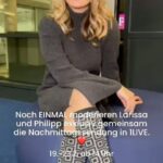 Larissa Rieß Instagram - @fraukeludowig_official kennt die Wahrheit: Wir moderieren noch einmal eine Woche lang zusammen den Nachmittag in @1live. Ab dem 19. Februar ab 14 Uhr. ❤️