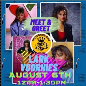 Lark Voorhies Instagram - Hello! I’m so excited to be signing autographs this weekend on Saturday, August 6th! Come out and say hi! The event will be at 4500 E Cesar Chavez Blvd. in Los Angeles! Ticket holders tag two friends in this photo & get a free giveaway on August 6th at the event! Thank you to @funkool_shop @silverscreenpr #blessed #larkvoorhies #90s #90sfashion  #90ssitcom #90schildstars
