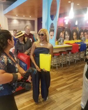 Lark Voorhies Instagram - Such a great time @ saved by the maxx