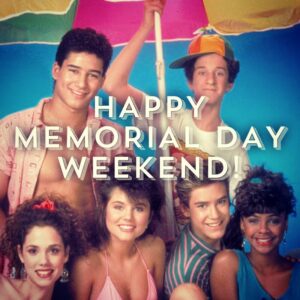 Lark Voorhies Instagram - HAPPY MEMORIAL DAY WEEKEND! #memorialday #besafe #savedbythebell #lisaturtle #thankyou