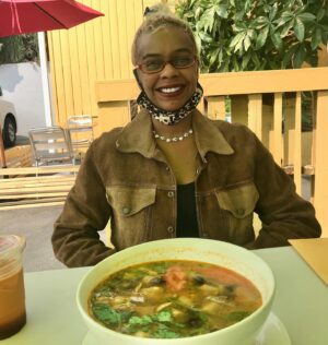 Lark Voorhies Instagram - Enjoying some #Thai for lunch at the Coconut Thai right next to Pasadena!🌸 #yum #larkvoorhies
