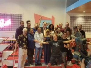 Lark Voorhies Instagram - Saved by the maxx with some fellow cast members