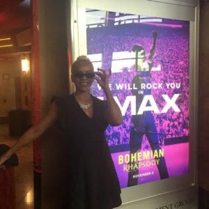 Lark Voorhies Instagram - My second movie of the night.
#bohemianrhapsody