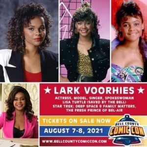 Lark Voorhies Instagram - Hello to all my beloveds I’ll be attending @bellcountycomiccon in Texas August 7-8th come on out and meet me! ❤️✈️
Appearances courtesy of @aautographing