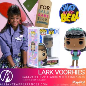 Lark Voorhies Instagram - Hey everyone check out my funko pop doll!  If you don’t want a pop doll then mail in your own item! Contact @aautographing ❤️❤️❤️ #larkvoorhies #savedbythebell #lisaturtle