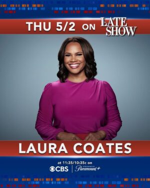 Laura Coates Instagram - So…I finally figured out a way to be in two places at once….lol

See you TONIGHT on BOTH @cnn and @colbertlateshow with @stephenathome !!!