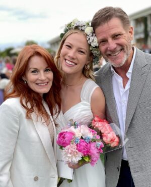 Laura Leighton Instagram - Graduation Congratulations to our beautiful youngest daughter, Lucy!  She’s college bound, and we are SO INCREDIBLY PROUD of this amazing human! 💜💜💜