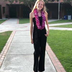 Laura Leighton Instagram - Same girl, same school sidewalk, 13 years apart.  I am so proud of my daughter Lucy, as she says a fond farewell to her elementary and middle school.  Congratulations and fly, my beautiful love bug! ❤️