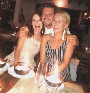 Laura Leighton Instagram - Soooo much fun being a part of this birthday sandwich! I love these peeps. Thanks for all the birthday love today! ❤️😬🎉