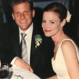 Laura Leighton Instagram - Today, I’m celebrating 22 years of marriage to this lovely human. ❤️ Embarrassing true fact—we don’t have any wedding photos, except for a few snapshots like this.  After our wedding, we ordered so many beautiful photos from our ohotographer and gifted them to our friends and family...but we never got around to ordering photos for ourselves! 🙈🙈 Pretty sure it’s time we did that. 😆Happy Anniversary, Doug!  I’m so blessed and proud of our 22 years. I will try to have more photos of this day by the time our next anniversary rolls around. 😘😬❤️