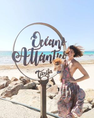 Laura Moure Instagram - Tarifa y viento rico!