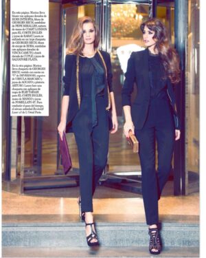 Laura Moure Instagram - Por un lado la verdad es q echo muchísimo de menos el modeleo... y más si recuerdo trabajos como este para la @revista_love con un equipazo maravilloooooso @valero_rioja 📸❤️ 
 @evaescolanomakeup para @lorealparis 
También extraño mi pelazoooo ! Ya lo dejo crecer os lo prometo