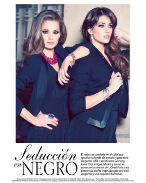 Laura Moure Instagram - Por un lado la verdad es q echo muchísimo de menos el modeleo... y más si recuerdo trabajos como este para la @revista_love con un equipazo maravilloooooso @valero_rioja 📸❤️ 
 @evaescolanomakeup para @lorealparis 
También extraño mi pelazoooo ! Ya lo dejo crecer os lo prometo