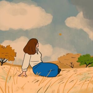 Laura White Instagram - Hi Autumn 🍂 
.
.
#animation #artwork #illustration #loop #2danimation #framebyframe #procreate #digitalart #digitalpainting #drawing #autumn #fall