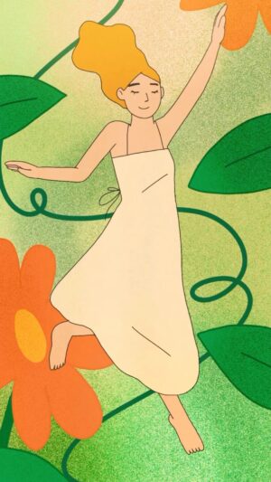 Laura White Instagram - Hello Spring, missed u babe 🌼💛
.
.
#animation #framebyframe #loop #2danimation #procreate #digitalart #drawing #illustration #artwork