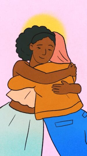 Laura White Instagram - Happy International Women’s Day! ✨ To every woman in my life who I couldn’t be without - thank you. You give me my spark and I love you all so so dearly 💖
.
.
#internationalwomensday #animation #loop #artwork #digitalart #procreate #2danimation #framebyframe #femaleartist #femaleillustrators #illustrated