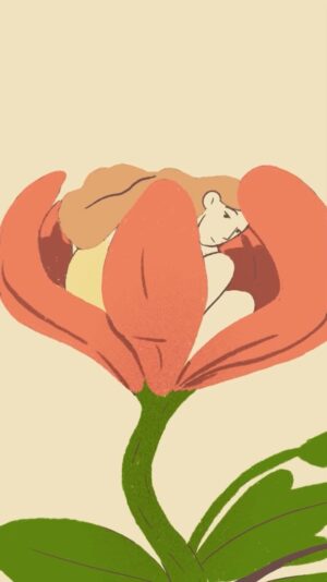 Laura White Instagram - Don’t worry about starting all over again 🌷
.
.
#animation #loop #artwork #procreate #2danimation #framebyframe #digitalart #flower #growing