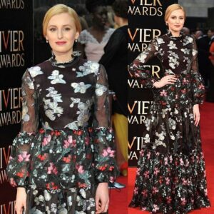 Laura Carmichael Instagram - Thank you for your super styling@leithclark dream dress @erdemlondon jewels @jessicamccormackdiamonds hair @bjornkrischker & makeup @carolinebarnesmakeup.  THANK YOU! 💗💗💗💗💗💗💗💗💗💗