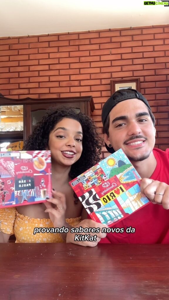 Laura Castro Instagram - ideia de date: provar os chocolates mais diferentes da minha marca de chocolate favorita @kitkatbrasil ❤️ marca alguém pra fazer isso com você!